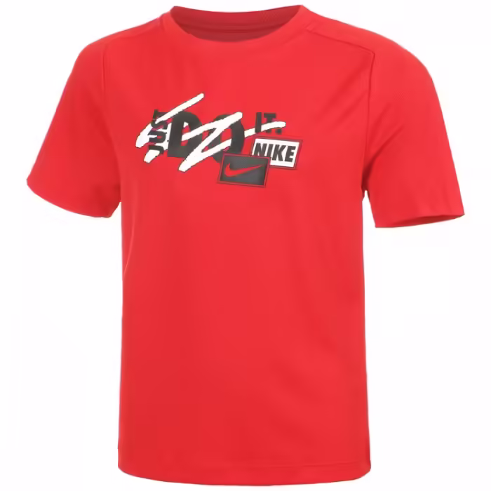 Футболка Nike B NK DF MULTI SS TOP SSNL GX Красный XS - 6