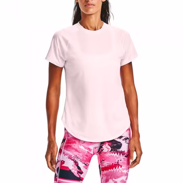 Tricou Under Armour Sport Hi-Lo SS Roz L - 2