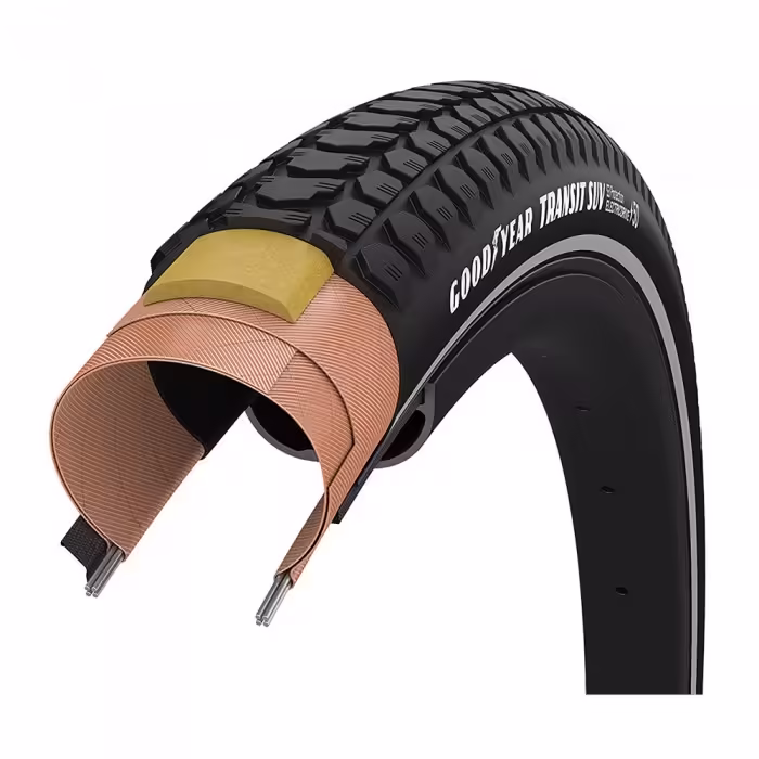 Покрышки гравийные 700х34-50 Goodyear\r\n Transit SUV 60 TPI\r\n Negru