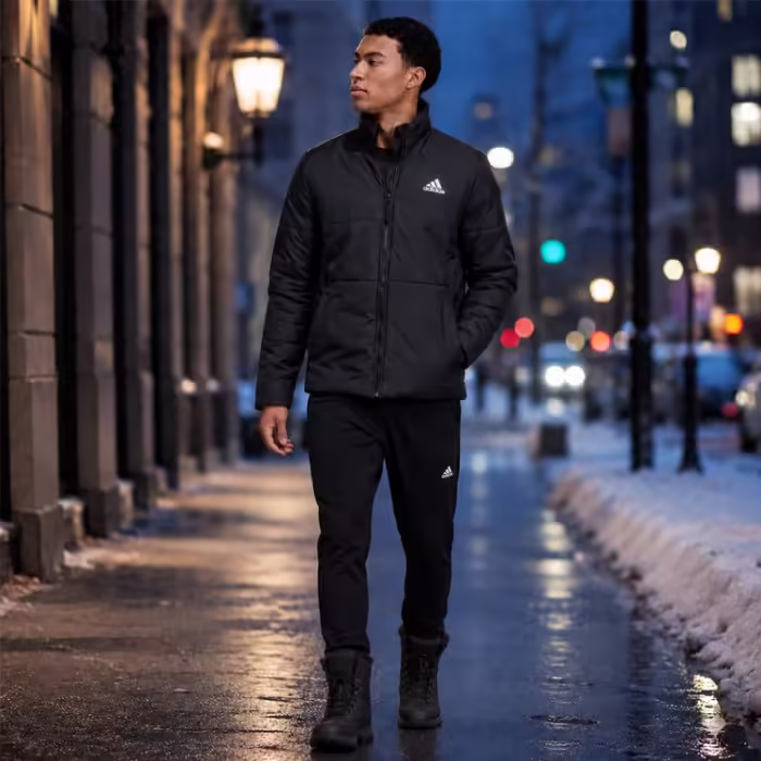 Куртка Adidas BSC 3S INS JKT Черный XS - 7