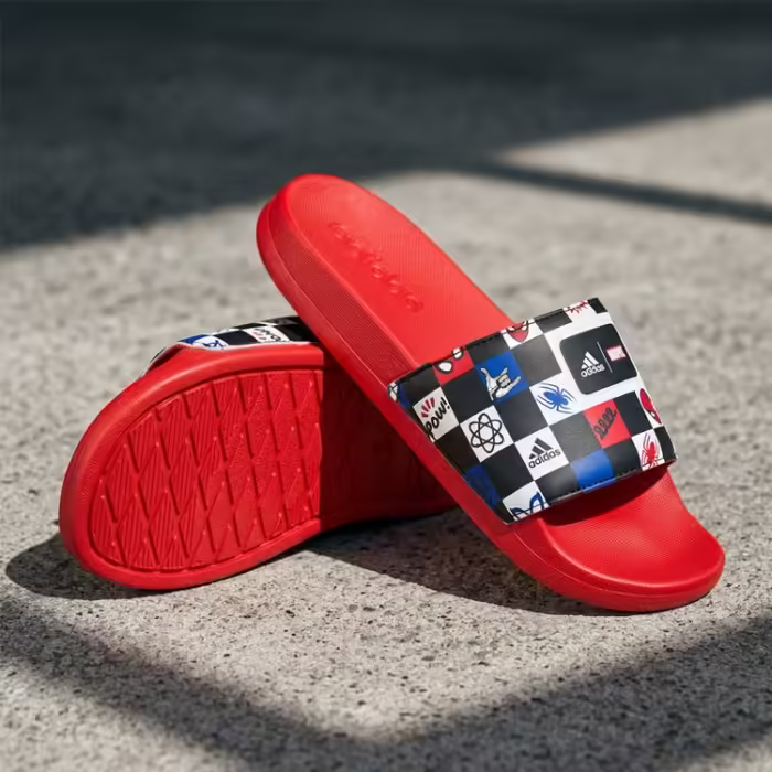 Шлепанцы Adidas ADILETTE COMFORT  SPIDERMAN K - 10
