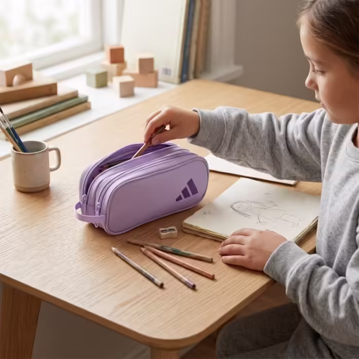 Пенал Adidas TWO ZIPPER PENCIL CASE - 7