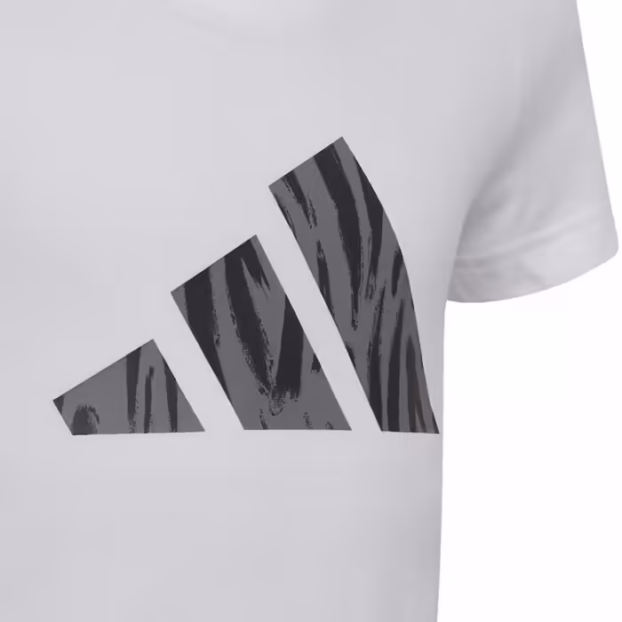 Tricou Adidas G 3BAR GFX Tee Alb 128 - 6