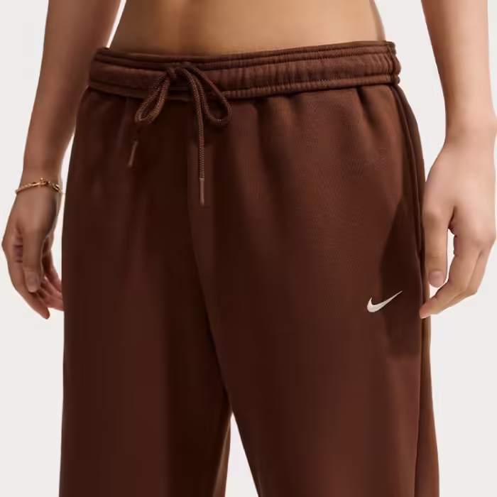 Pantaloni Nike Studio Fleece Mid-Rise Open-Hem Trousers - 5