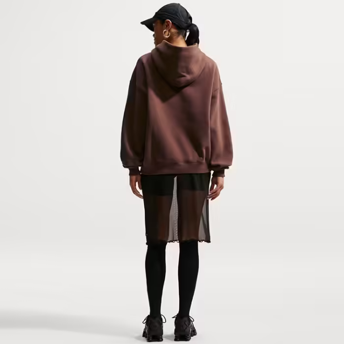 Hanorac Nike Studio Fleece Oversized Pullover Hoodie - 2