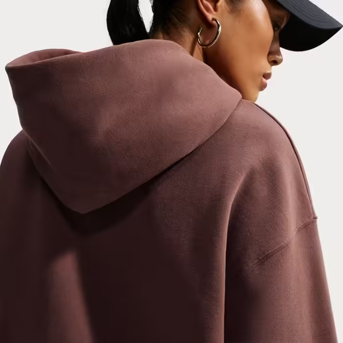 Hanorac Nike Studio Fleece Oversized Pullover Hoodie - 5