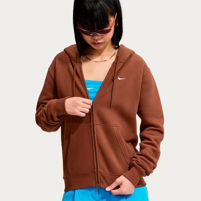 Hanorac Nike Studio Fleece Full-Zip Hoodie - 5