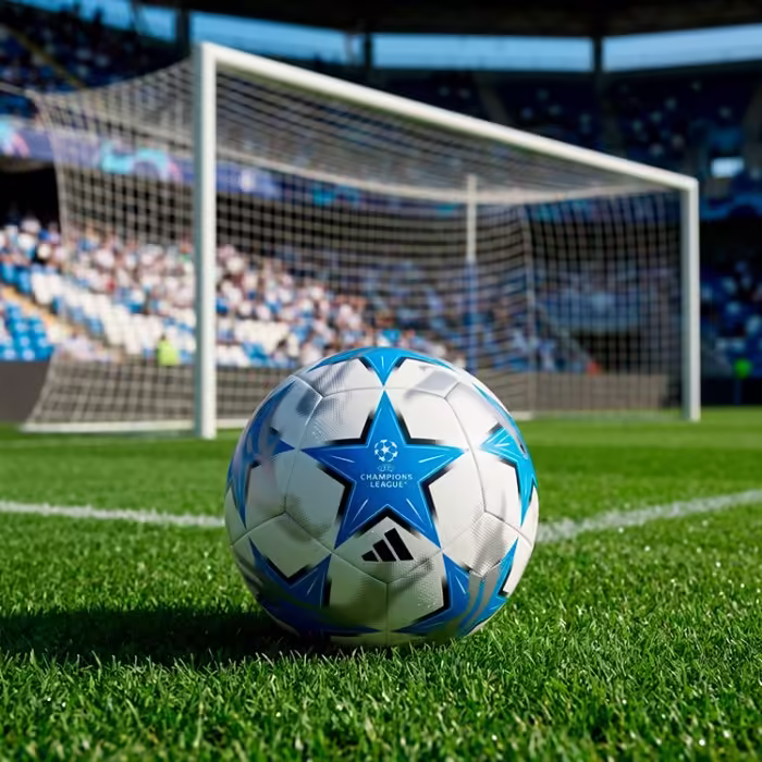 Мяч футбольный Adidas UEFA CHAMPIONS LEAGUE TRAINING Белый 5 - 5