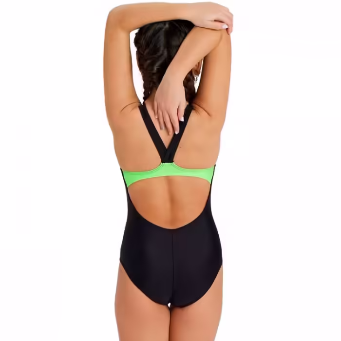 Costum p/u inot Arena GIRLS SWIMSUIT V BACK LOGO - 4
