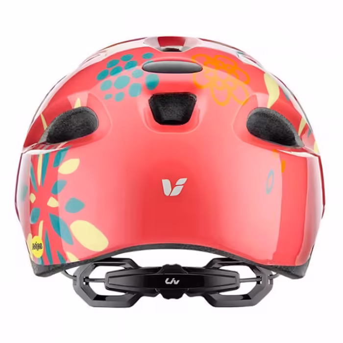 Защитный шлем Giant LENA GLOSS CORAL 46-51CM WITH DIAL FIT SYSTEM WITH BUG NET CPSC/CE - 2