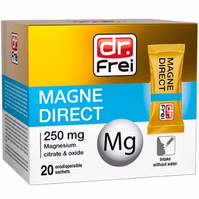 Витамины Dr Frei Magne Direct 250 mg plic N20