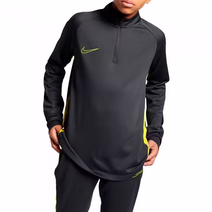 Hanorac Nike B NK DRY ACDMY DRIL TOP Gri inchis S - 4