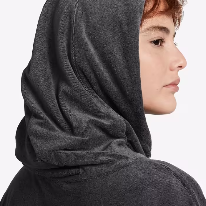 Толстовка Nike W NSW TRRY OS PO  HOODIE A2 Серый M - 4