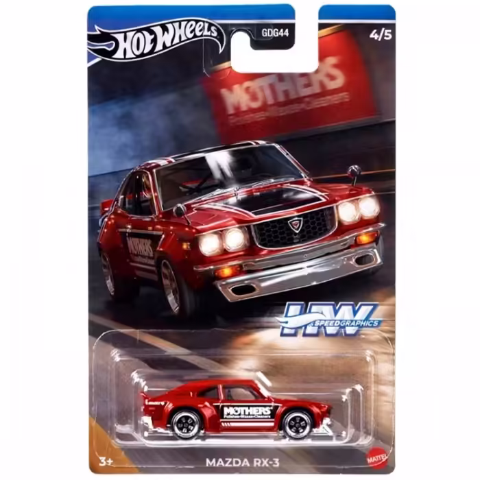 Jucarie masina Mattel Speed Graphics Series - 2