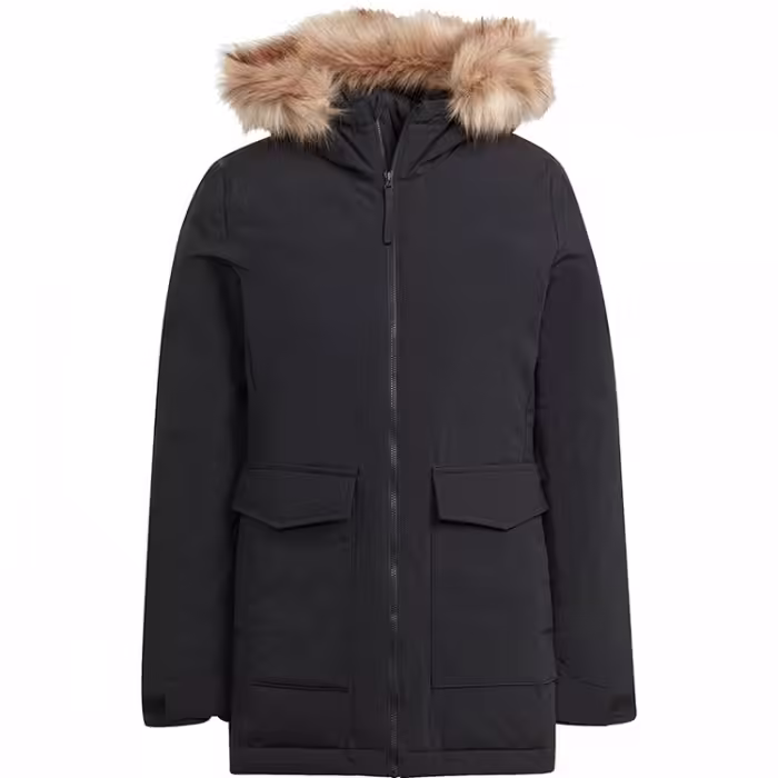 Куртка Adidas W HO FUR PA Черный XS - 6