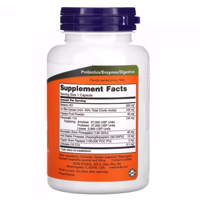 Витамины Now Foods SUPER ENZYMES  90 TABS - 2