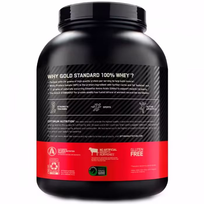Сывороточный протеин Optimum Nutrition Gold Standard 100% WHEY French Vanilla Creme 5lb - 3