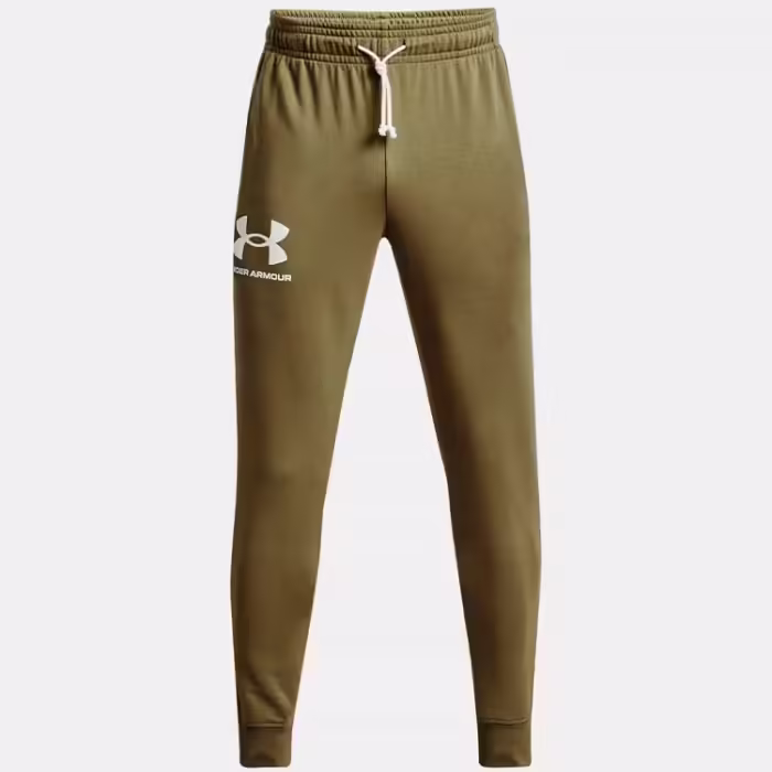 Pantaloni Under Armour UA RIVAL TERRY JOGGER Verde MD - 5