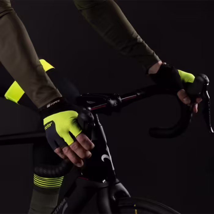 Manusi p/biciclisti Force SECTOR gel - 3