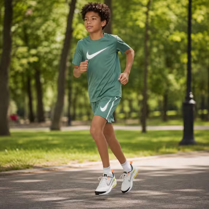 Sorti Nike B NK DF MULTI+ SHORT HBR Verde M - 8