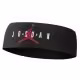 Banda pe cap Nike JORDAN FURY HEADBAND GRAPHIC BLACK/GYM RED/WHITE OSFM