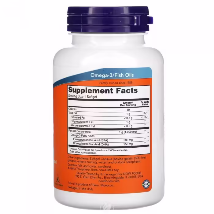 Витамины Now Foods ULTRA OMEGA 3 FISH OIL   90 SGELS - 3