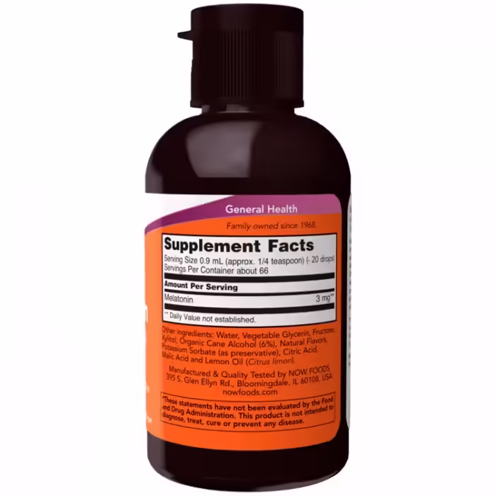 Витамины Now Foods Liquid Melatonin - 3