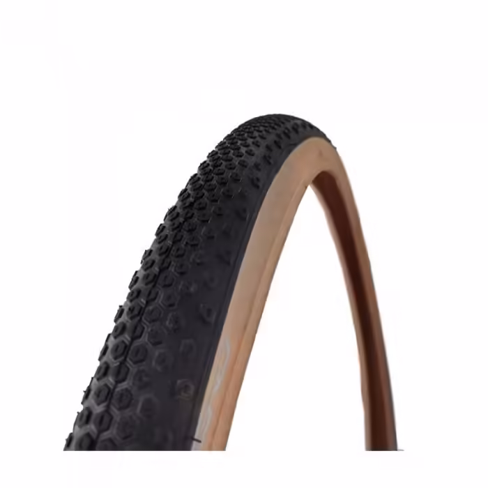Anvelopa gravel EXTEND\r\n TIRE Black-biege\r\n Bej