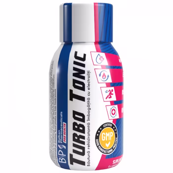 Supliment energetic Balkan Pharmaceuticals TURBO TONIC oral solution 50 ml