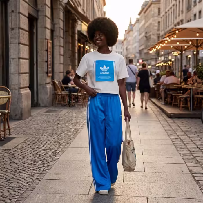 Tricou Adidas KSENIA GFX TEE Alb XXS - 7