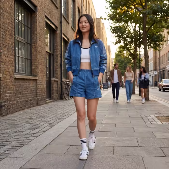 Sorti Adidas ADICOLOR DENIM FIREBIRD - 7