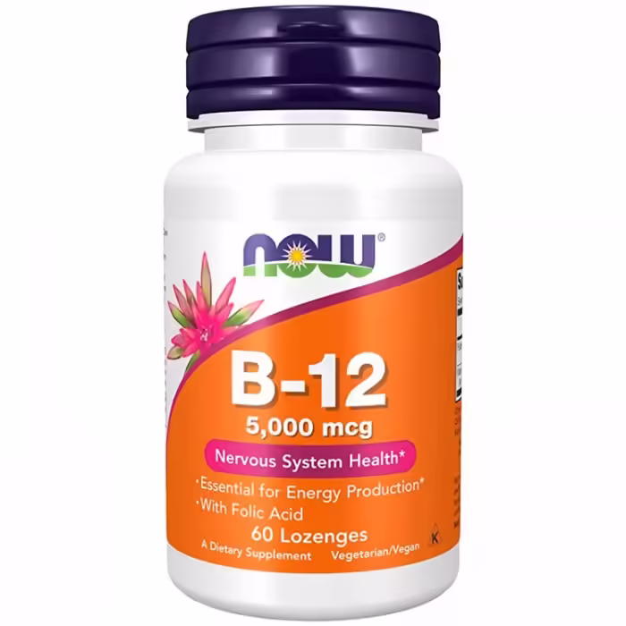 Витамины Now Foods B-12+ Folic Acid
