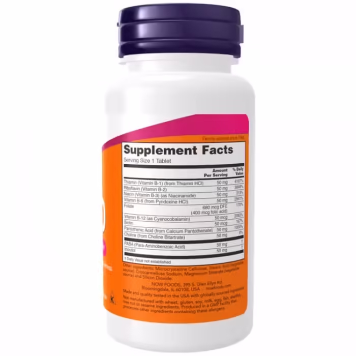 Витамины Now Foods B-12+ Folic Acid - 2