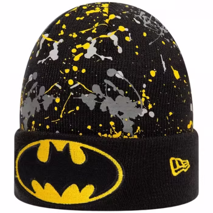 Шапка New Era CHYT PAINT SPLAT CUFF KNIT BATMAN
