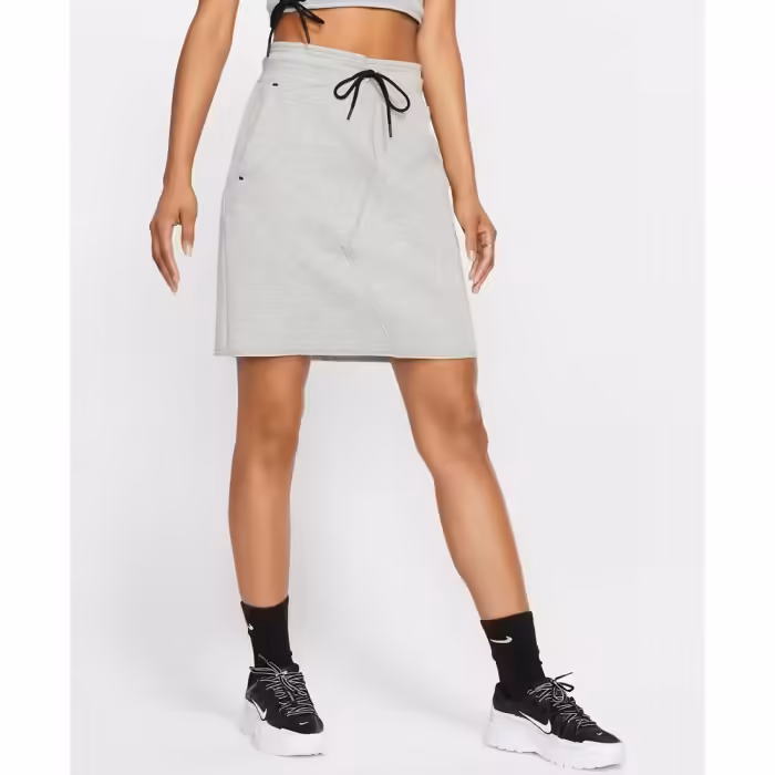Юбка Nike W NSW TCH FLC SKIRT REIMAG - 4