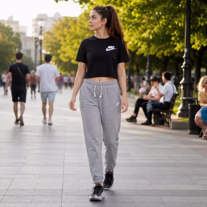 Pantaloni Nike W NSW GYM VNTG EASY PANT - 7