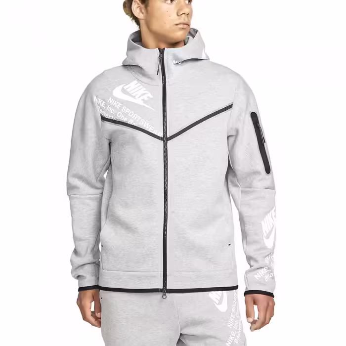 Толстовка Nike M NSW TCH FLC FZ WR GX HOODIE