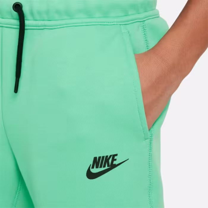 Pantaloni Nike B NSW TECH FLC PANT Verde L - 4