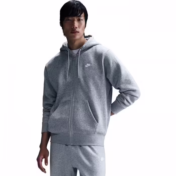 Hanorac Nike Club Full-Zip Fleece Hoodie