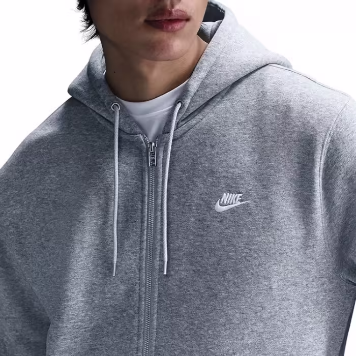 Hanorac Nike Club Full-Zip Fleece Hoodie - 6