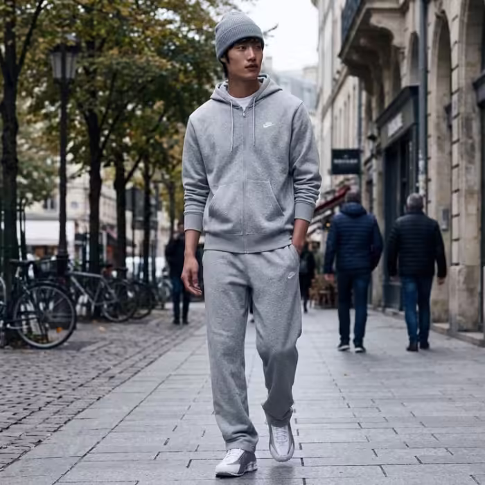 Hanorac Nike Club Full-Zip Fleece Hoodie - 7