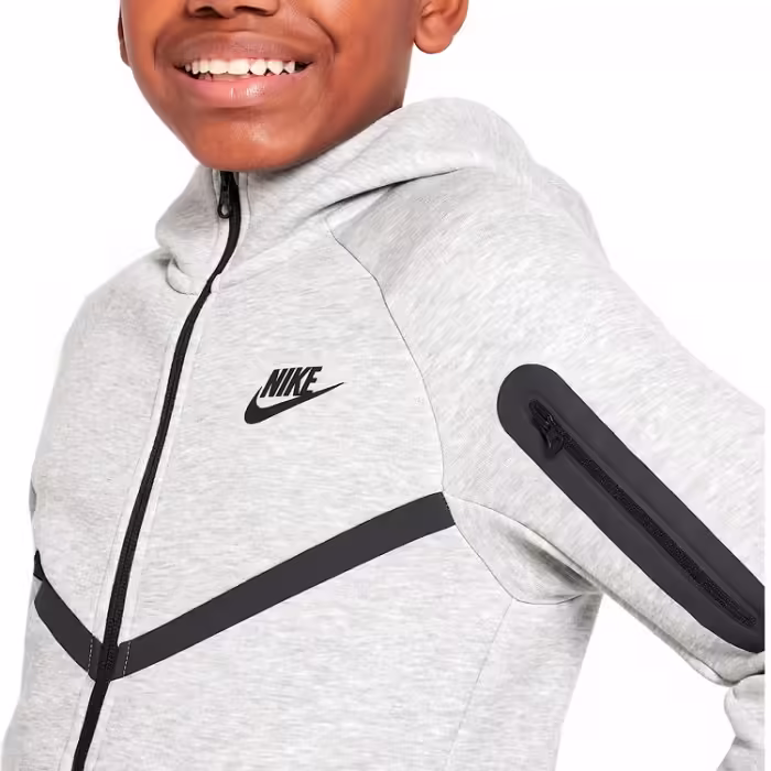 Толстовка Nike B NSW TCH FLC FZ - PD - 3