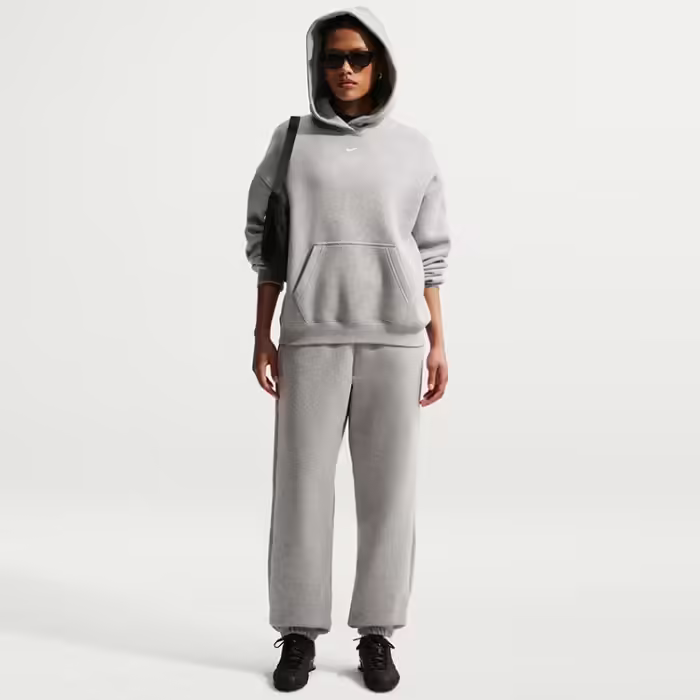 Pantaloni Nike Studio Fleece High-Rise Oversized Cuffed - 3