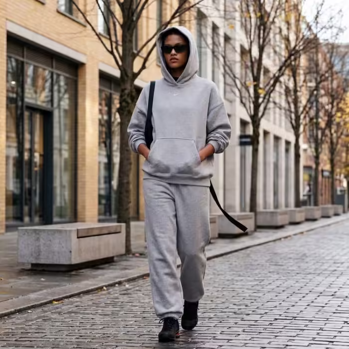 Pantaloni Nike Studio Fleece High-Rise Oversized Cuffed - 7