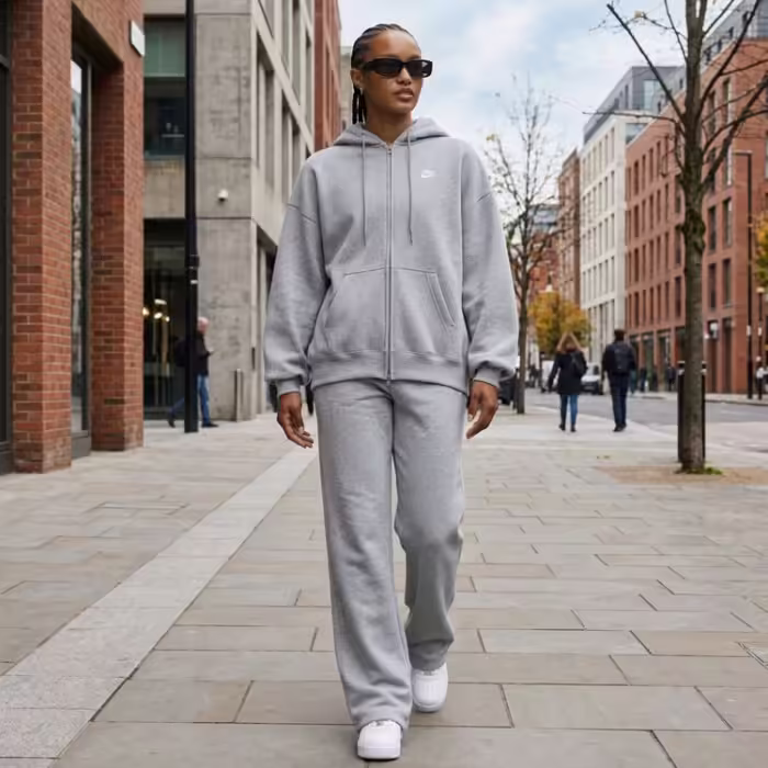 Hanorac Nike Studio Fleece Oversized Full-Zip Hoodie - 7