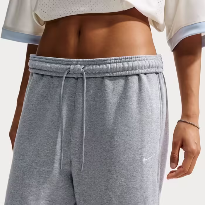 Pantaloni Nike Studio Fleece Loose Pleated Snap - 7