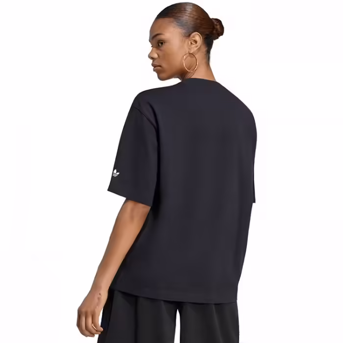 Футболка Adidas TREFOIL Черный XS - 2