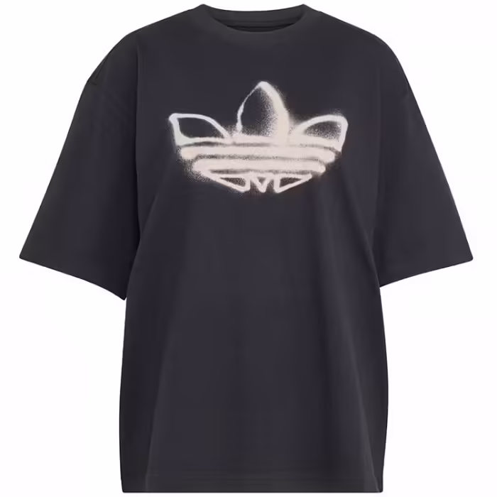 Футболка Adidas TREFOIL Черный XS - 6