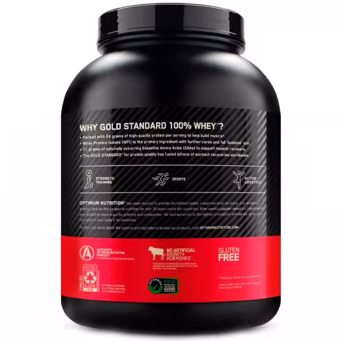 Сывороточный протеин Optimum Nutrition Gold Standard 100% WHEY Double Rich Chocolate 5lb - 3