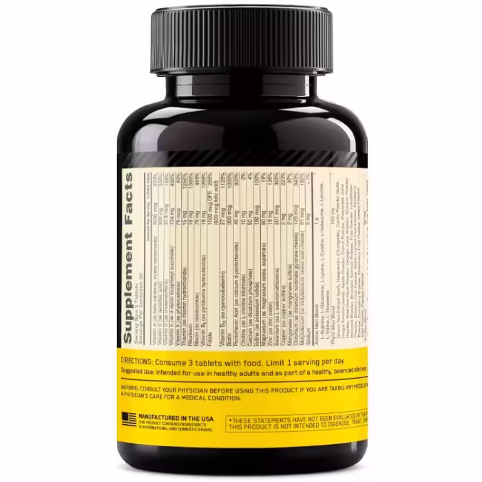 Витамины Optimum Nutrition Opti-Men Multivitamin for active men 90CT - 3
